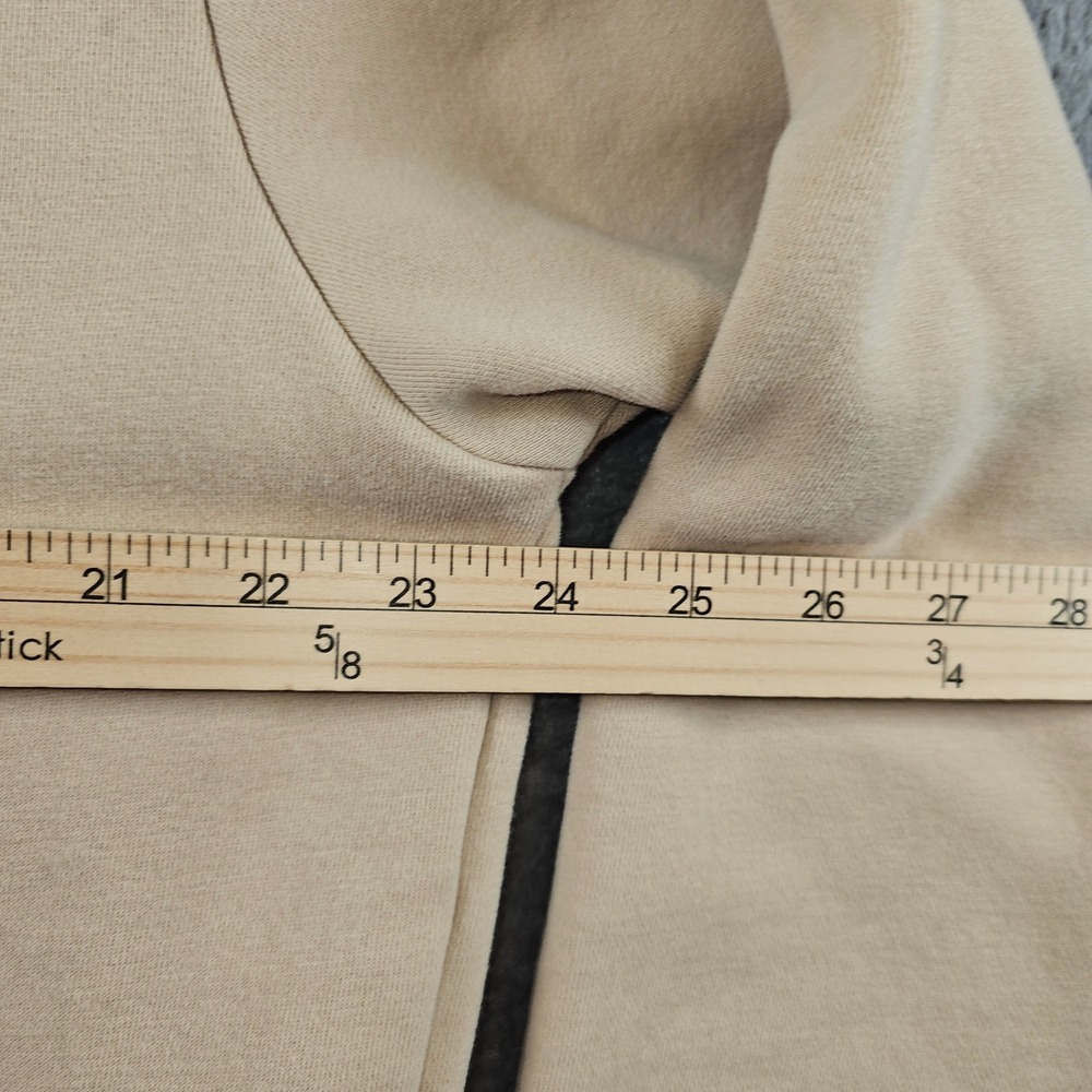 Wheres The Hoop Smiley Phases Graphic Hoodie Sand Small Streetwear Puff Print - Picture 4 of 8